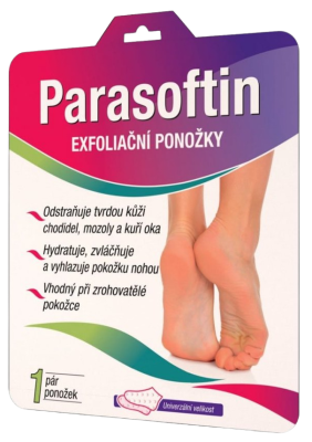 Naturprodukt Parasoftin exfoliační ponožky 1 pár