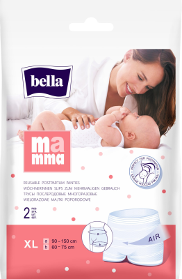 Bella Mamma vel. XL síťované kalhotky 2 ks Bella Mamma vel. XL síťované kalhotky 2 ks
