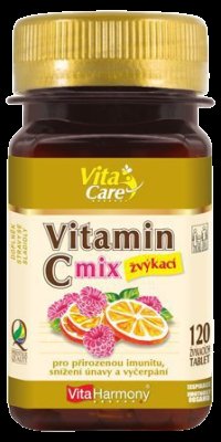 VitaHarmony Vitamin C 100mg MIX 120 žvýkacích tablet