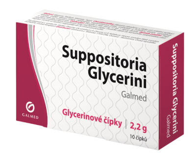 Suppositoria Glycerini Galmed 2.2g 10 čípků