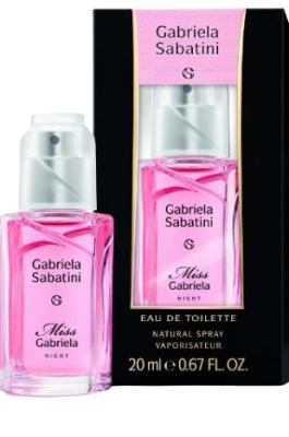 Gabriela Sabatini Miss Gabriela Night toaletní voda dámská 20 ml
