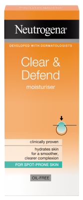 Neutrogena Clear & Defend Hydratační krém 50 ml