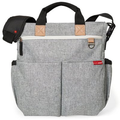 Skip Hop Taška Duo Signature Grey Melange