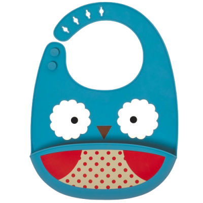 SKIP HOP Zoo Bryndák silikonový Sovička