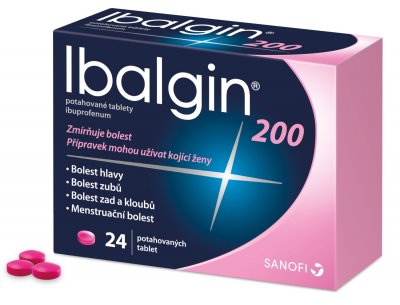 Ibalgin 200 200mg 24 potahovaných tablet