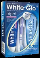 White Glo Night&Day Bělicí set denní pasta 100 g + noční gel 85 g