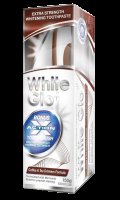 White Glo Coffee &Tea Drinkers Formula bělicí zubní pasta 150 g + kartáček
