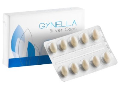 Gynella Silver Caps 10 ks Gynella Silver Caps 10 ks