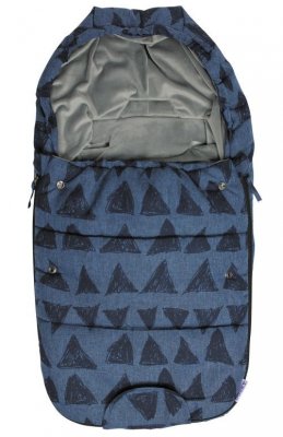 Dooky footmuff vel. S BLUE TRIBAL DeLuxe