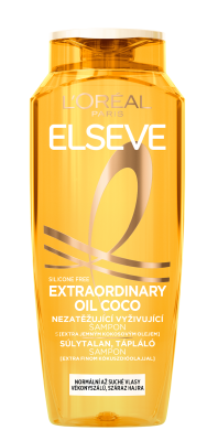 LOREAL Elseve Vyživující šampon s kokosovým olejem na normální až suché, nepoddajné vlasy 250ml