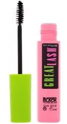 Maybelline Great Lash Blackest Black řasenka 12,5 ml černá