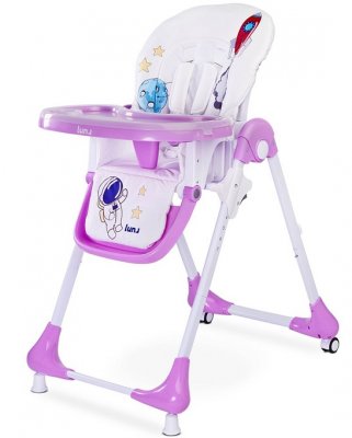 Jídelní židlička CARETERO Luna lavenda