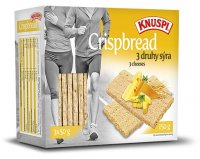 KNUSPI CRISPBREAD 3 druhy sýra 150g