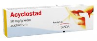 Acyclostad 50mg/g krém 5g