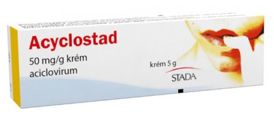 Acyclostad 50mg/g krém 5g