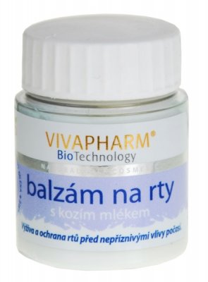 VIVAPHARM Balzám na rty s kozím mlékem 25ml