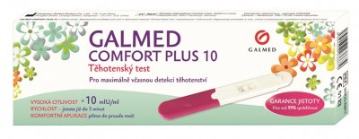 Galmed Těhotenský test Comfort Plus 10 tyčinka