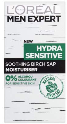 L'Oréal Paris L´Oréal Paris Men Expert Hydra Sensitive pánský zklidňující a hydratační krém pro citlivou pleť 50 ml - L'Oréal Men Expert Skin Hydra Sensitive krém pro citlivou plet 50 ml