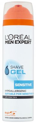 L'Oréal Paris Men Expert Hydra Sensitive pánský gel na holení pro citlivou pleť 200 ml