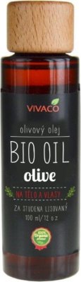 Vivaco BIO OIL Olivový olej na obličej a tělo 100 ml