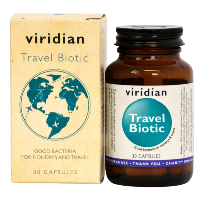Viridian Travel Biotic 30 kapslí Viridian Travel Biotic 30 kapslí
