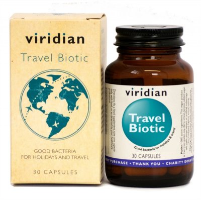 Viridian Travel Biotic 30 kapslí