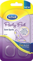 Scholl Party Feet gelová kolečka na bolavá místa 6 ks