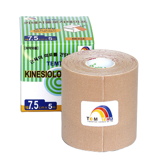 TEMTEX kinesio tape Classic - béžová tejpovací páska 7,5cmx5m