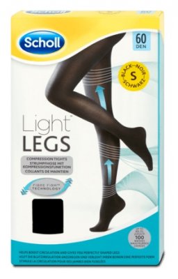 Scholl Light LEGS Kompresní punčochové kalhoty vel. S černé