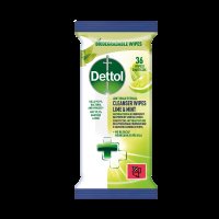 Dettol Ubrousky limetka/mata 36 ks