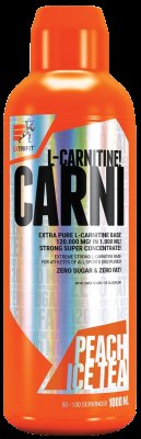 Extrifit Carni 120000 Liquid broskev ledový čaj 1000 ml Extrifit Carni 120000 Liquid broskev ledový čaj 1000 ml