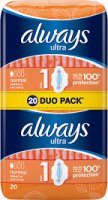 Always vložky Ultra Normal Duo 20ks