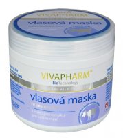 Vivapharm kozí regenerační vlasová maska 600 ml