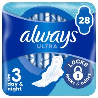 Always vložky Ultra Night Quatro 28ks