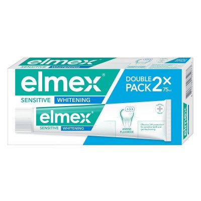 Elmex Sensitive Whitening Zubní pasta 2 x 75 ml