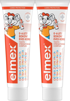 Elmex Dětská zubní pasta Kids Duopack 2x50ml
