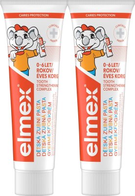 Elmex Dětská zubní pasta Kids Duopack 2x50ml