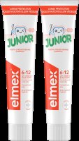 ELMEX Junior Zubní pasta pro děti ve věku 6-12 let 2 x 75 ml ELMEX Junior Zubní pasta pro děti ve věku 6-12 let 2 x 75 ml