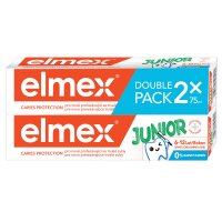 Elmex Junior Zubní pasta pro děti ve věku 6-12 let 2 x 75 ml