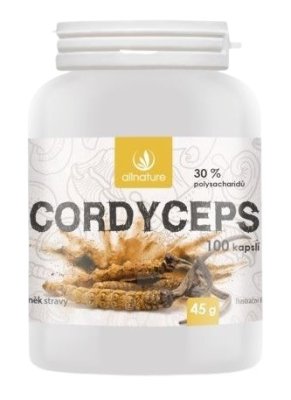 Allnature Cordyceps 100 kapslí