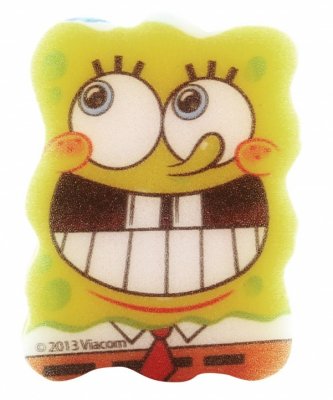 SUAVIPIEL Dětská houba na mytí Sponge Bob 1ks
