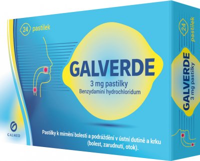 Galmed Galverde 3 mg 24 pastilek
