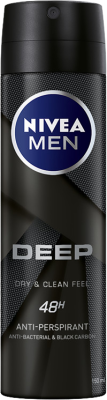 NIVEA Sprej antiperspirant pro muže Deep 150 ml