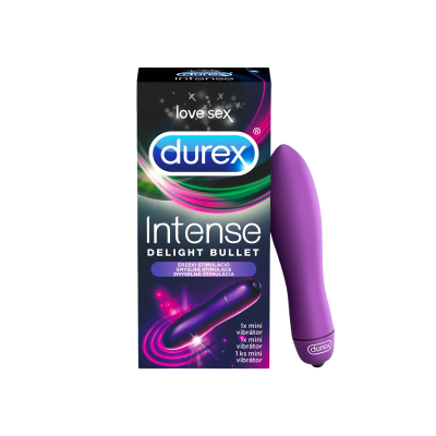Durex Mini vibrátor Intense (Delight Bullet) 1 ks Durex Mini vibrátor Intense (Delight Bullet) 1 ks