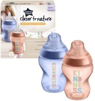 Tommee Tippee C2N 0m+ 260 ml kojenecká láhev 2 ks růžová