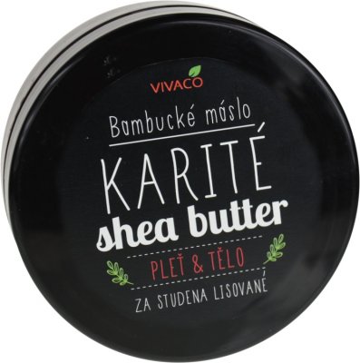 Vivaco Bambucké máslo BioKarité 200 ml