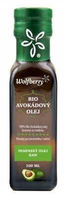 Wolfberry Avokádový olej BIO 100 ml