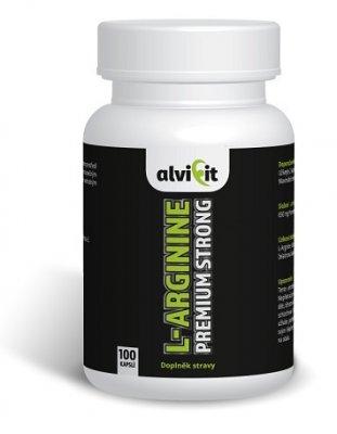 Alvifit L-Arginine Premium Strong 100 kapslí