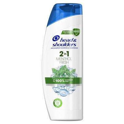 Head & Shoulders Menthol Fresh 2v1, Šampon s kondicionérem proti lupům 360 ml