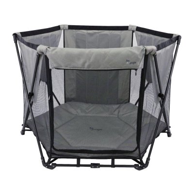 Bo Jungle skládací ohrádka B-PLAYARD Grey